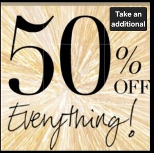 Take an Additional 50% Off Everything♡♡